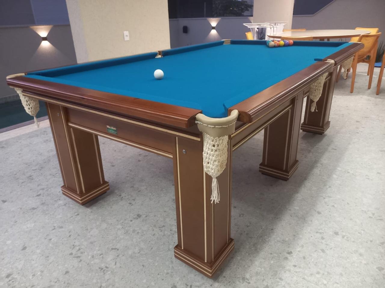 Mesa de Sinuca com Redinha - 2,40